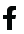 zwarte letter f - logo van Facebook